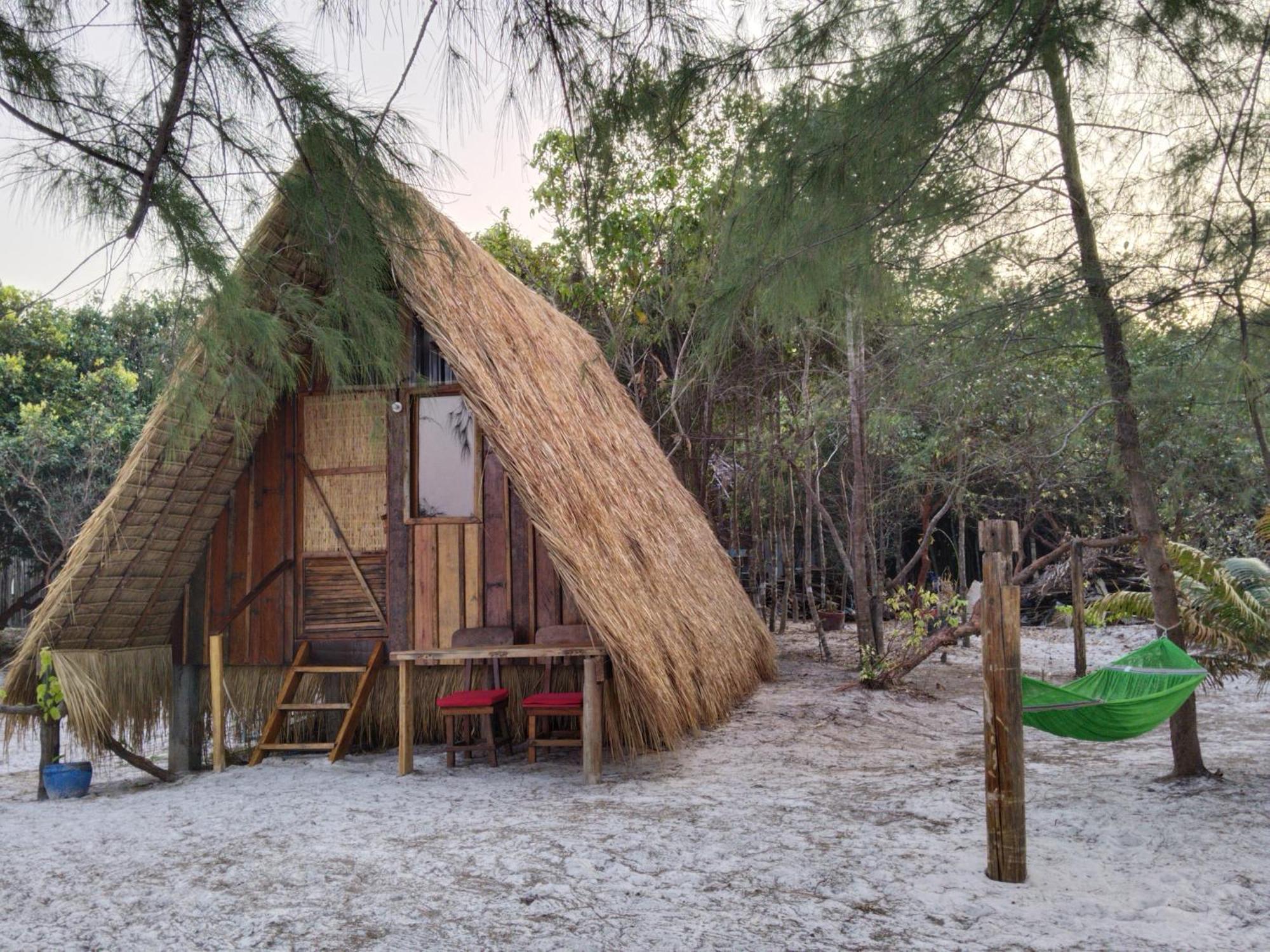 Green Blue Beach Hostel Koh Rong Sanloem Exterior foto