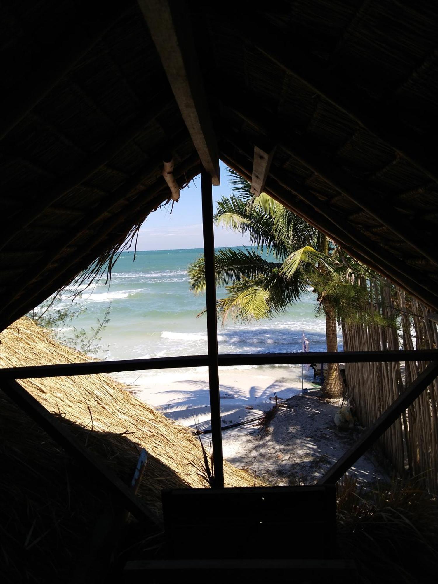 Green Blue Beach Hostel Koh Rong Sanloem Exterior foto