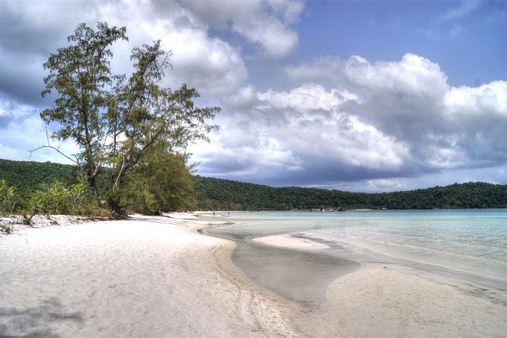 Green Blue Beach Hostel Koh Rong Sanloem Exterior foto